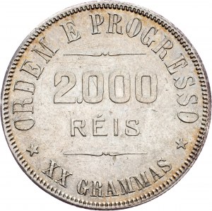 Brasilien, 2000 Reis 1906