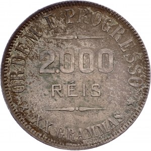 Brazília, 2000 Reis 1907