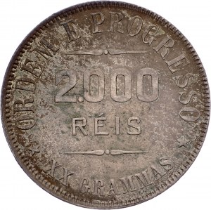 Brazília, 2000 Reis 1907