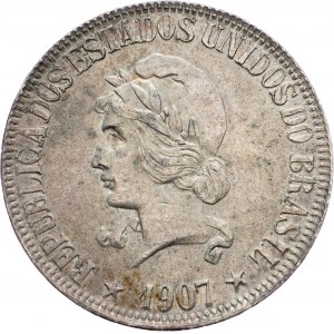 Brazília, 1000 Reis 1907