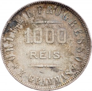Brazil, 1000 Reis 1907