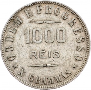 Brazil, 1000 Reis 1907