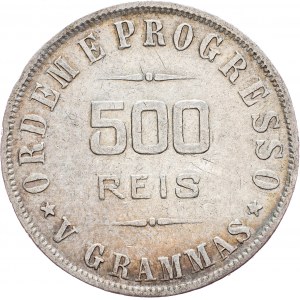 Brazil, 500 Reis 1907