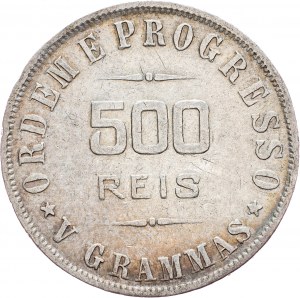 Brazília, 500 Reis 1907