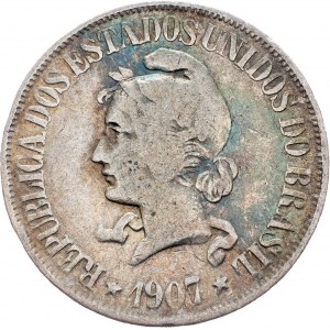 Brazil, 500 Reis 1907