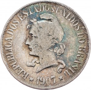 Brésil, 500 Reis 1907