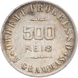 Brazil, 500 Reis 1907