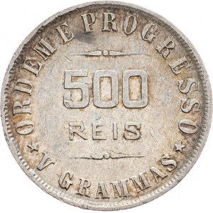 Brazylia, 500 Reis 1907