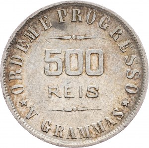 Brazílie, 500 Reis 1907