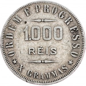 Brazil, 1000 Reis 1909