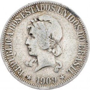 Brazília, 1000 Reis 1909