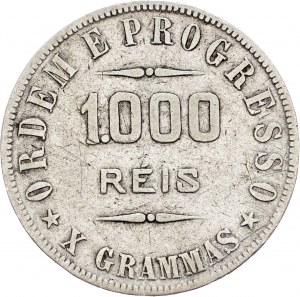 Brazílie, 1000 Reis 1909