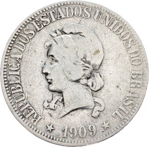 Brazil, 1000 Reis 1909