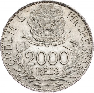 Brazílie, 2000 Reis 1912