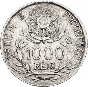 Brazília, 1000 Reis 1913