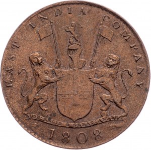 Britisch-Indien, 10 Cash 1808, Soho