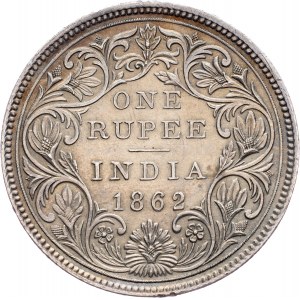 Britisch-Indien, 1 Rupie 1862