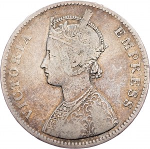 Indie Brytyjskie, 1 rupia 1883