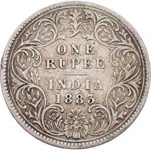 British India, 1 Rupee 1883