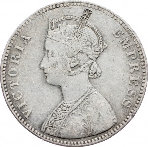 Britská India, 1 rupia 1884