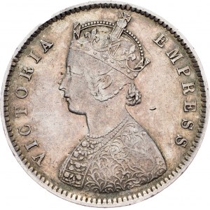 India britannica, 1/2 rupia 1899