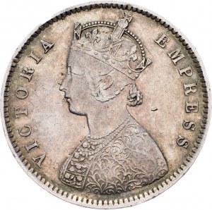 India britannica, 1/2 rupia 1899