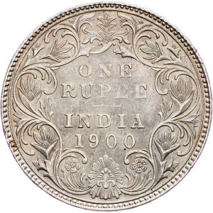 Inde britannique, 1 roupie 1900