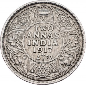 Inde britannique, 2 annas 1917