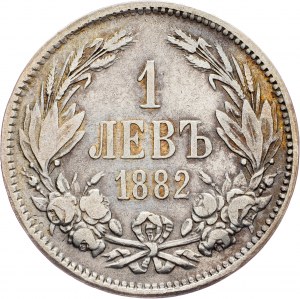 Bulgaria, 1 Lev 1882