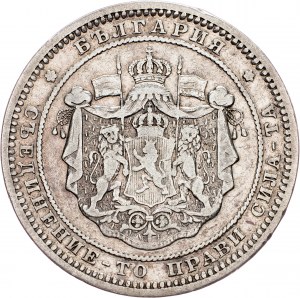 Bulgarie, 2 Leva 1882