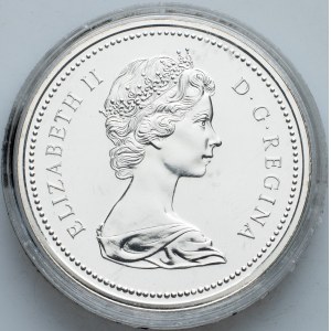 Alžbeta II, 1 dolár 1975, Ottawa