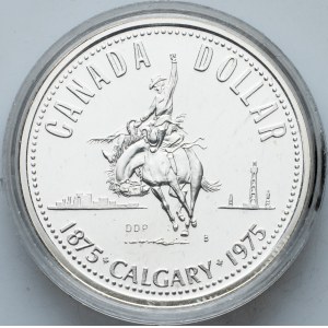 Alžbeta II, 1 dolár 1975, Ottawa