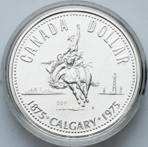 Elisabetta II, 1 dollaro 1975, Ottawa
