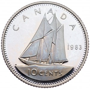 Kanada, 10 centov 1983, Ottawa
