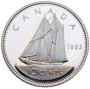 Kanada, 10 Cents 1983, Ottawa