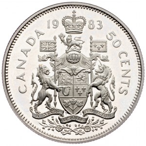 Kanada, 50 centów 1983, Ottawa