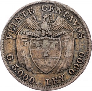 Kolumbien, 20 Centavos 1914