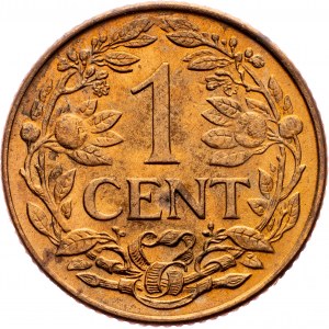 Curacao, 1 cent 1944, Denver