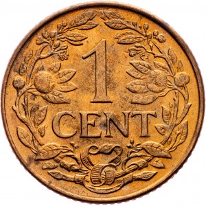 Curaçao, 1 Cent 1944, Denver