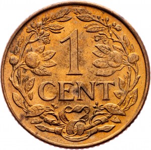 Curaçao, 1 Cent 1944, Denver