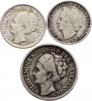 Curaçao, 1/10 Gulden, 1/4 Gulden 1944, 1948, 1944