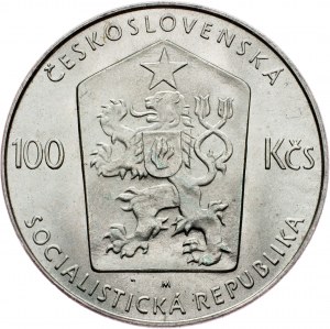 Tchécoslovaquie, 100 Korun 1982