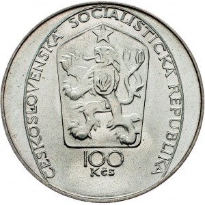 Cecoslovacchia, 100 Korun 1985