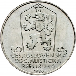 Československo, 50 korún 1986