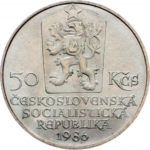 Tchécoslovaquie, 50 Korun 1986