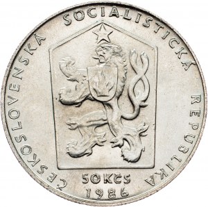 Československo, 50 Korun 1986