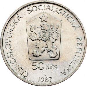 Tschechoslowakei, 50 Korun 1987