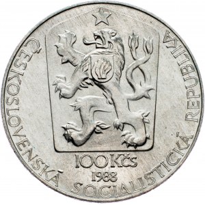 Czechoslovakia, 100 Korun 1988
