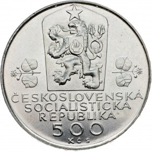 Československo, 500 korún 1988