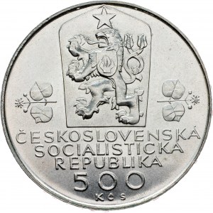 Tschechoslowakei, 500 Korun 1988